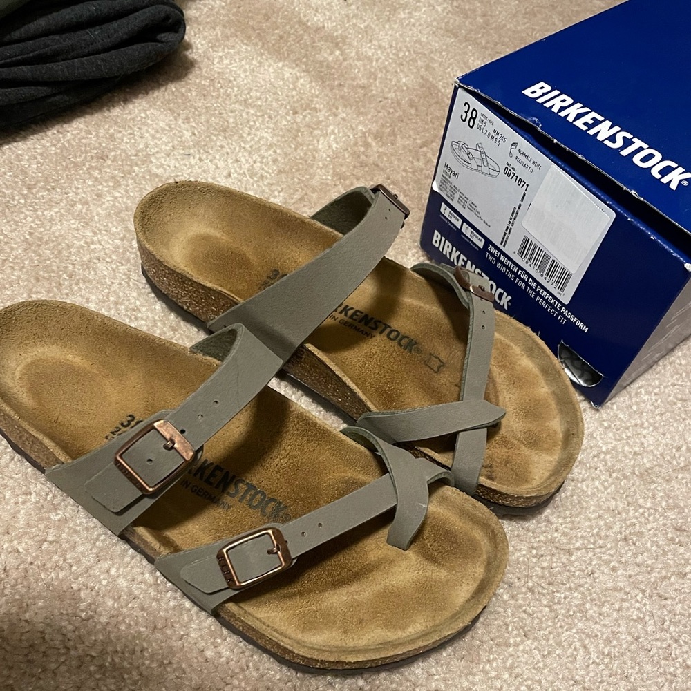 Birkenstock Mayari style worn once